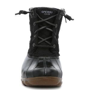 Sperry Gulf Duck Boot. Black Size 7